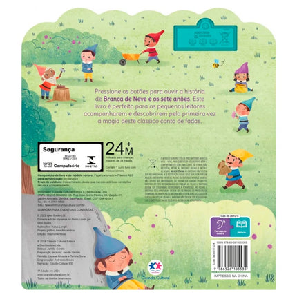 Livro Sonoro | Branca de Neve e os Sete Anões