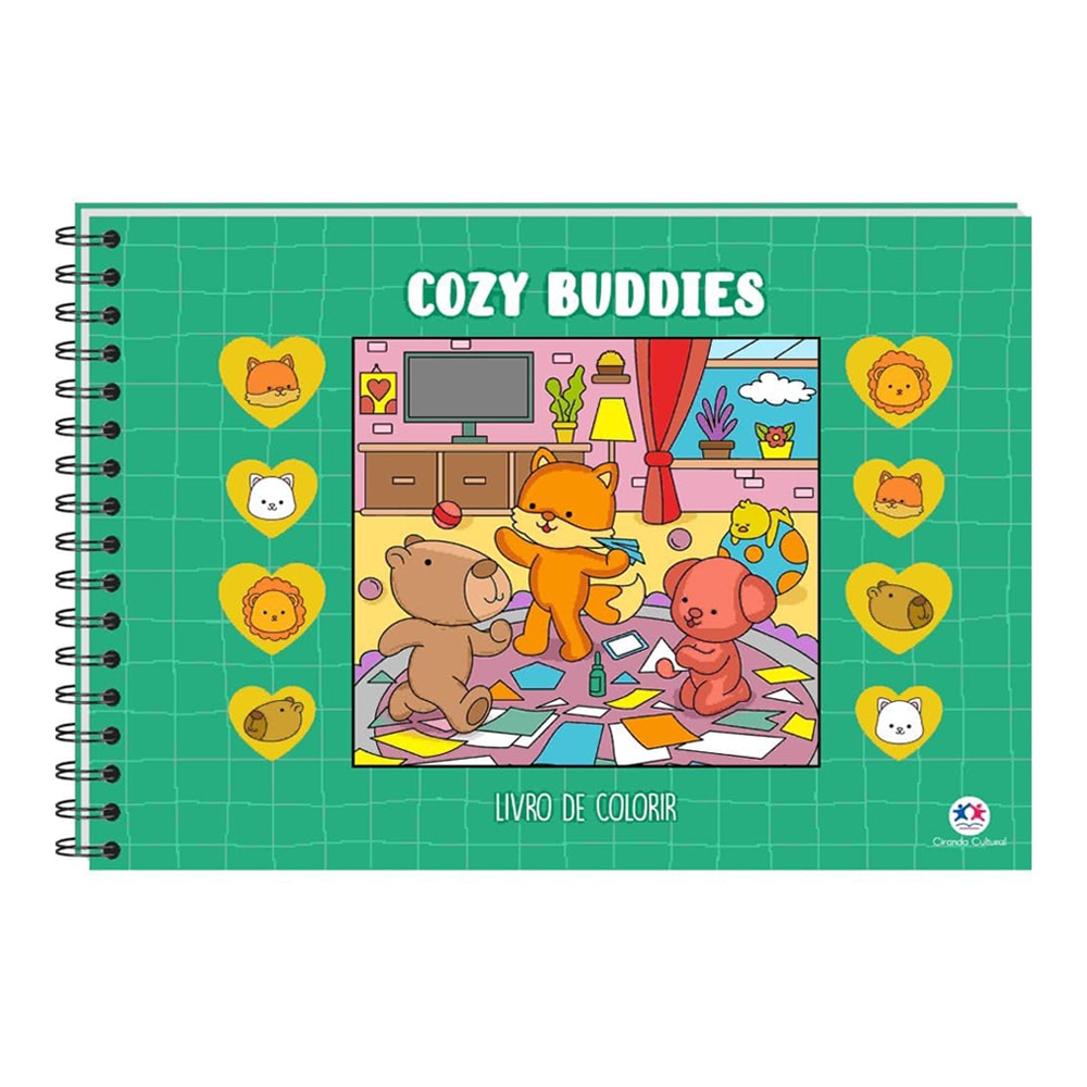 Cozy Buddies | Livrão de Colorir