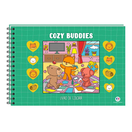 Cozy Buddies | Livrão de Colorir