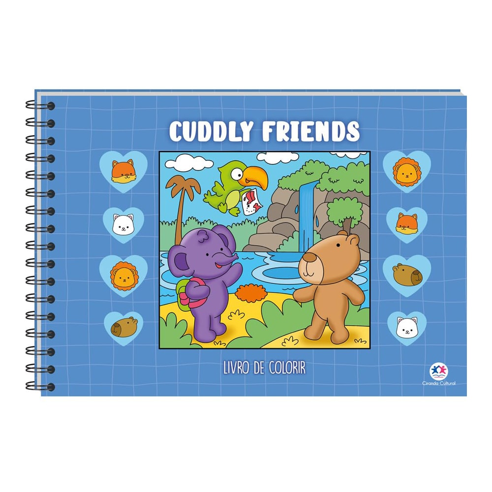 Cuddly Friends | Livrão de Colorir