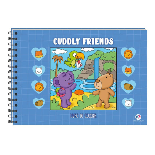 Cuddly Friends | Livrão de Colorir