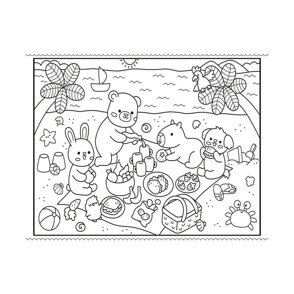 Comfy e Cozy | Meu Livrão de Colorir