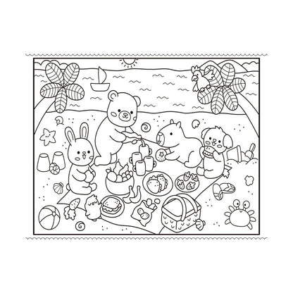 Comfy e Cozy | Meu Livrão de Colorir