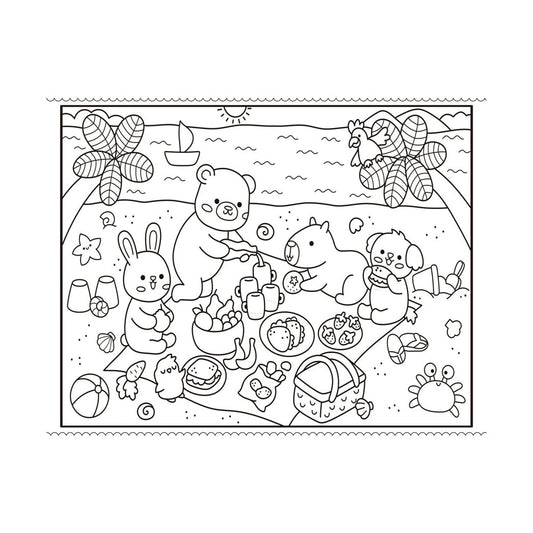 Comfy e Cozy | Meu Livrão de Colorir