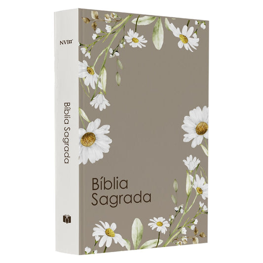 Bíblia Sagrada Flores | NVI | Capa Dura