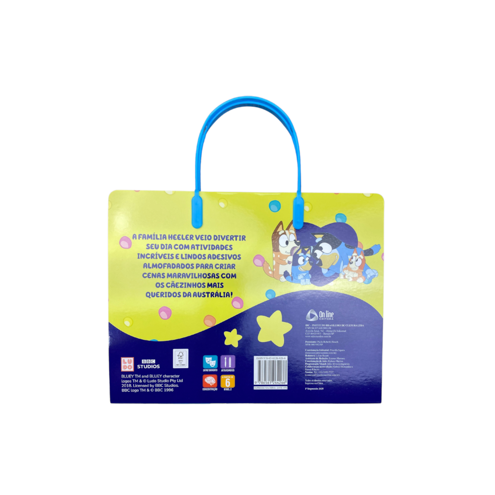 Bluey Minha Maletinha de Atividades