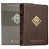 Bíblia Sagrada | NVI | Premier Collection | Capa Couro Luxo Marrom