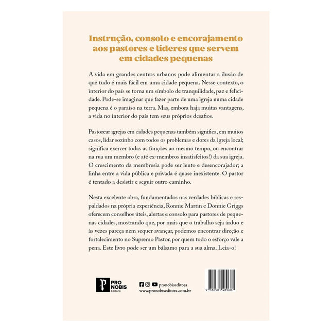 Pastoreando Pequenas Cidades | Ronnie Martin e Donnie Griggs