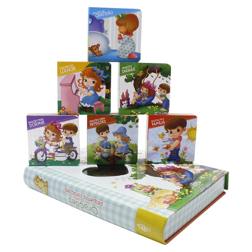 "BOX C/6 UND: ESTRELA GUIA - ORACOES P/PEQUENOS CORACOES
"
