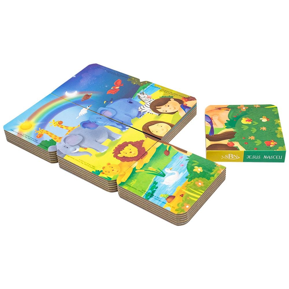 "BOX C/6 UND: MEU PRIMEIRO TESOURO BIBLICO
"
