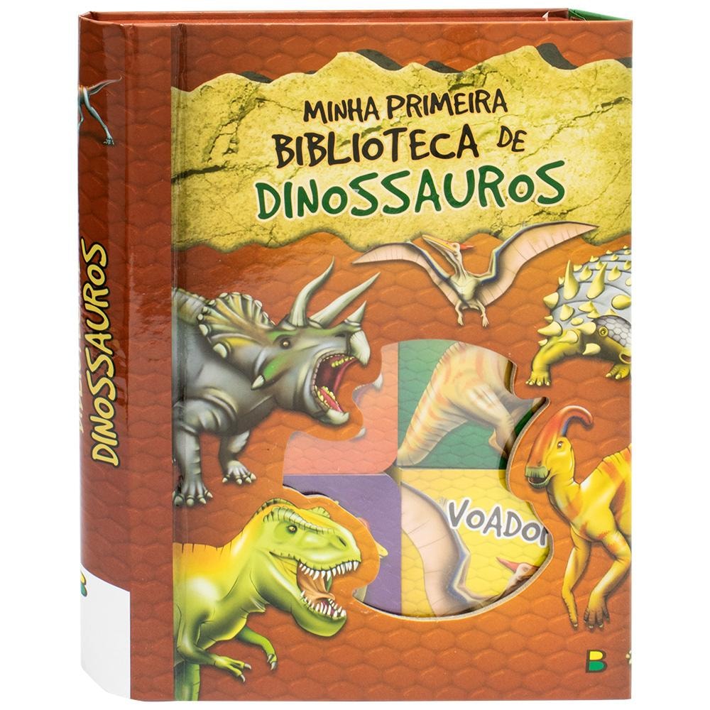 BOX C/6 UND: MINHA PRIMEIRA BIBLIOTECA DE DINOSSAUROS