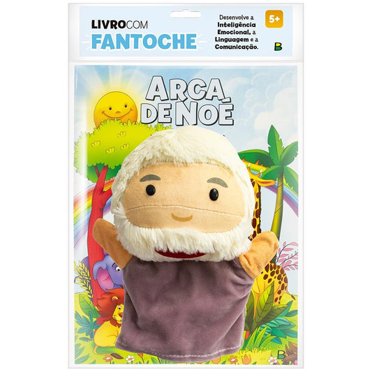 LIVRO COM FANTOCHE: ARCA DE NOE