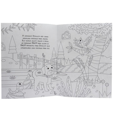 AMIGUINHOS PARA COLORIR: CAOZINHO