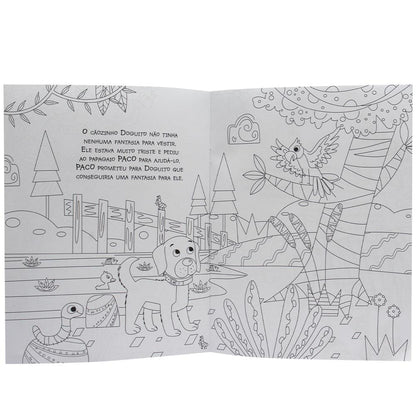 AMIGUINHOS PARA COLORIR: CAOZINHO