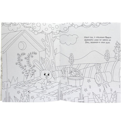 AMIGUINHOS PARA COLORIR: GATINHO
