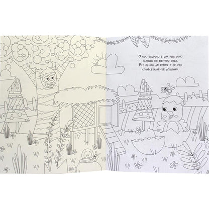 AMIGUINHOS PARA COLORIR: PINTINHO