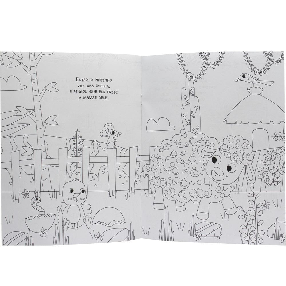 AMIGUINHOS PARA COLORIR: PINTINHO