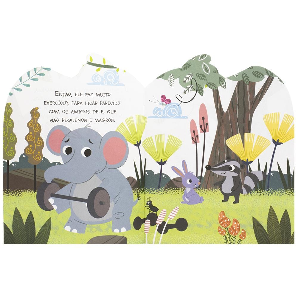 AMIGUINHOS RECORTADOS II: ELEFANTE