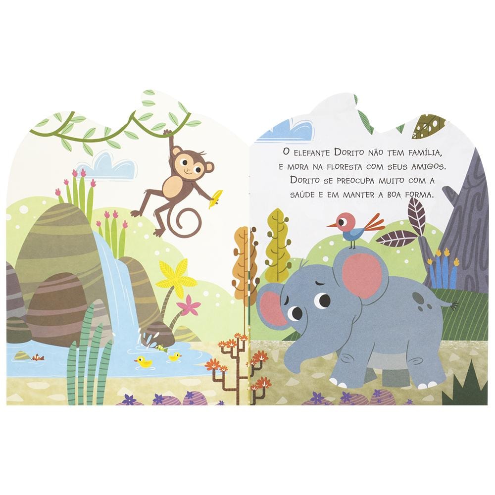AMIGUINHOS RECORTADOS II: ELEFANTE