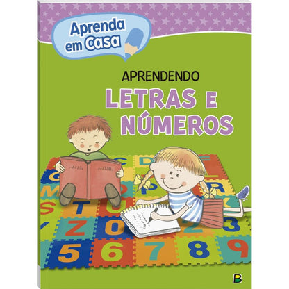 "APRENDA EM CASA APRENDENDO LETRAS E NUMEROS
"