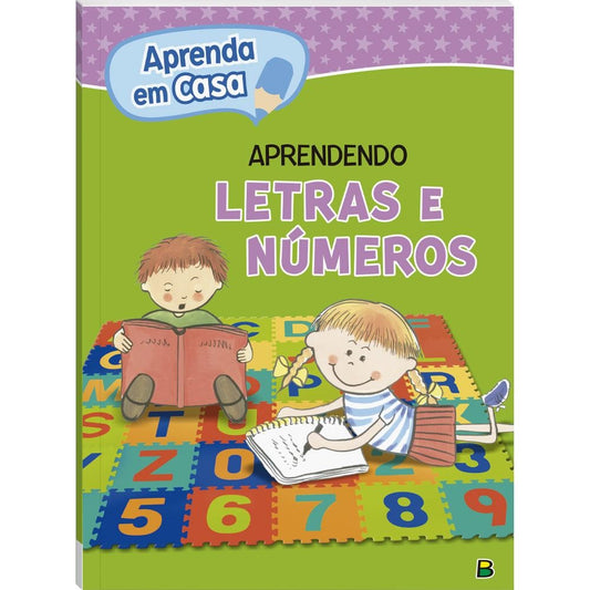 "APRENDA EM CASA APRENDENDO LETRAS E NUMEROS
"
