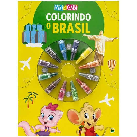 CORES EM ACAO II: BRASIL (RIKI & GABI)