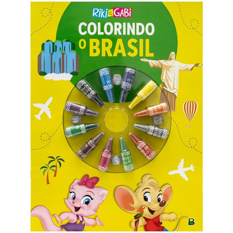 CORES EM ACAO II: BRASIL (RIKI & GABI)