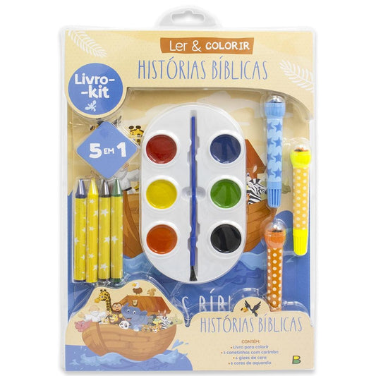 LER & COLORIR: BIBLIA PARA COLORIR, A