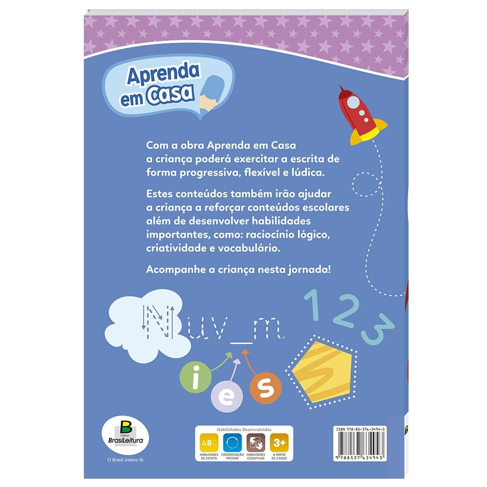 "APRENDA EM CASA PRIMEIRO APRENDIZADO
"