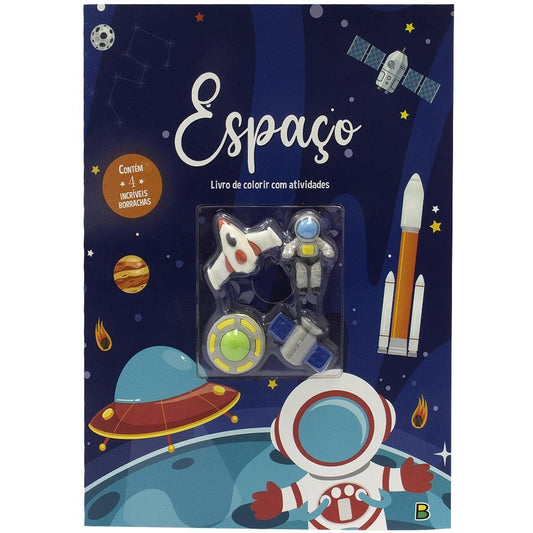 "AVENTURAS COM BORRACHAS - COLORIR & ATIVIDADES: ESPACO
"