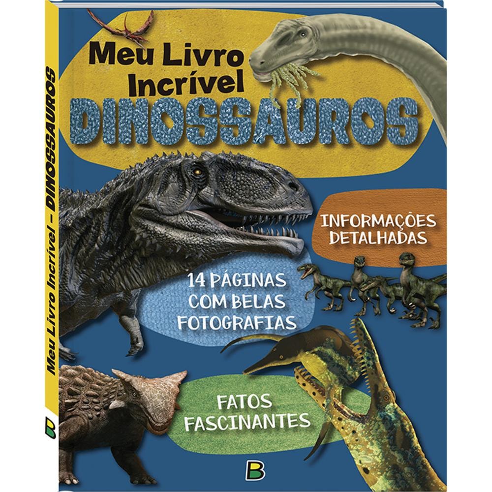 MF MEU LIVRO INCRIVEL... DINOSSAUROS