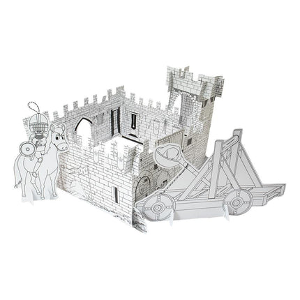COLORIR E MONTAR: CASTELO