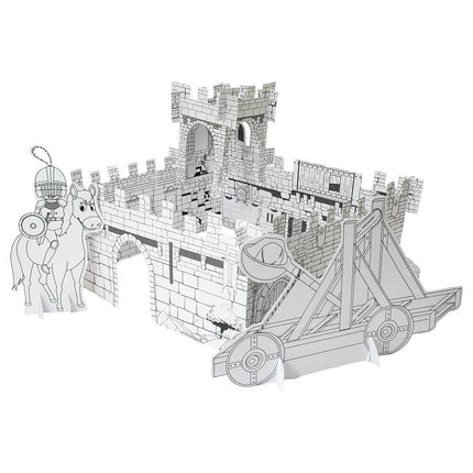 COLORIR E MONTAR: CASTELO