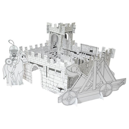 COLORIR E MONTAR: CASTELO