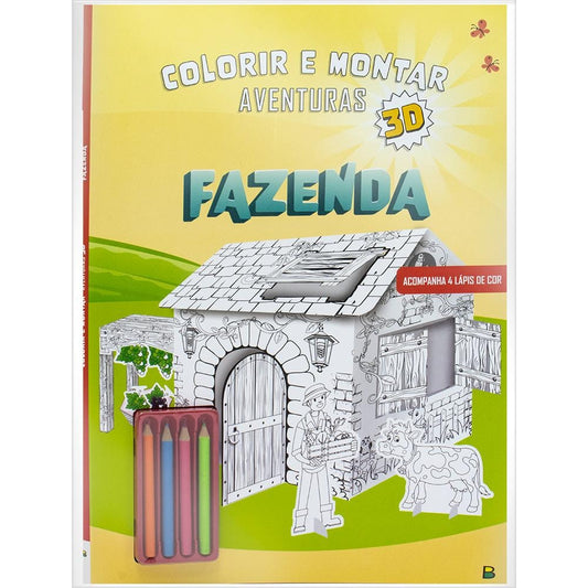 COLORIR E MONTAR: FAZENDA