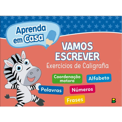 Aprenda em Casa Vamos Escrever | Todolivro