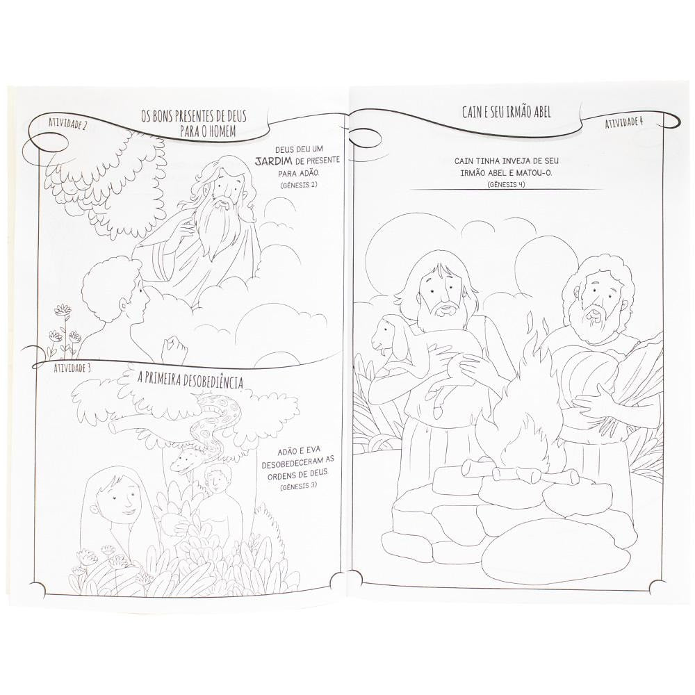 333 HISTORIAS DA BIBLIA PARA COLORIR