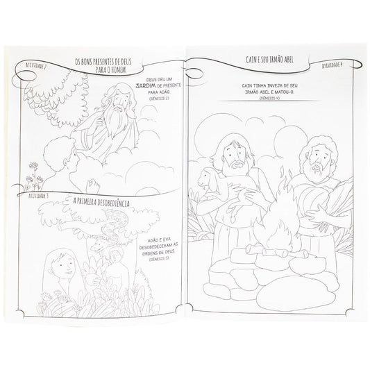 333 HISTORIAS DA BIBLIA PARA COLORIR