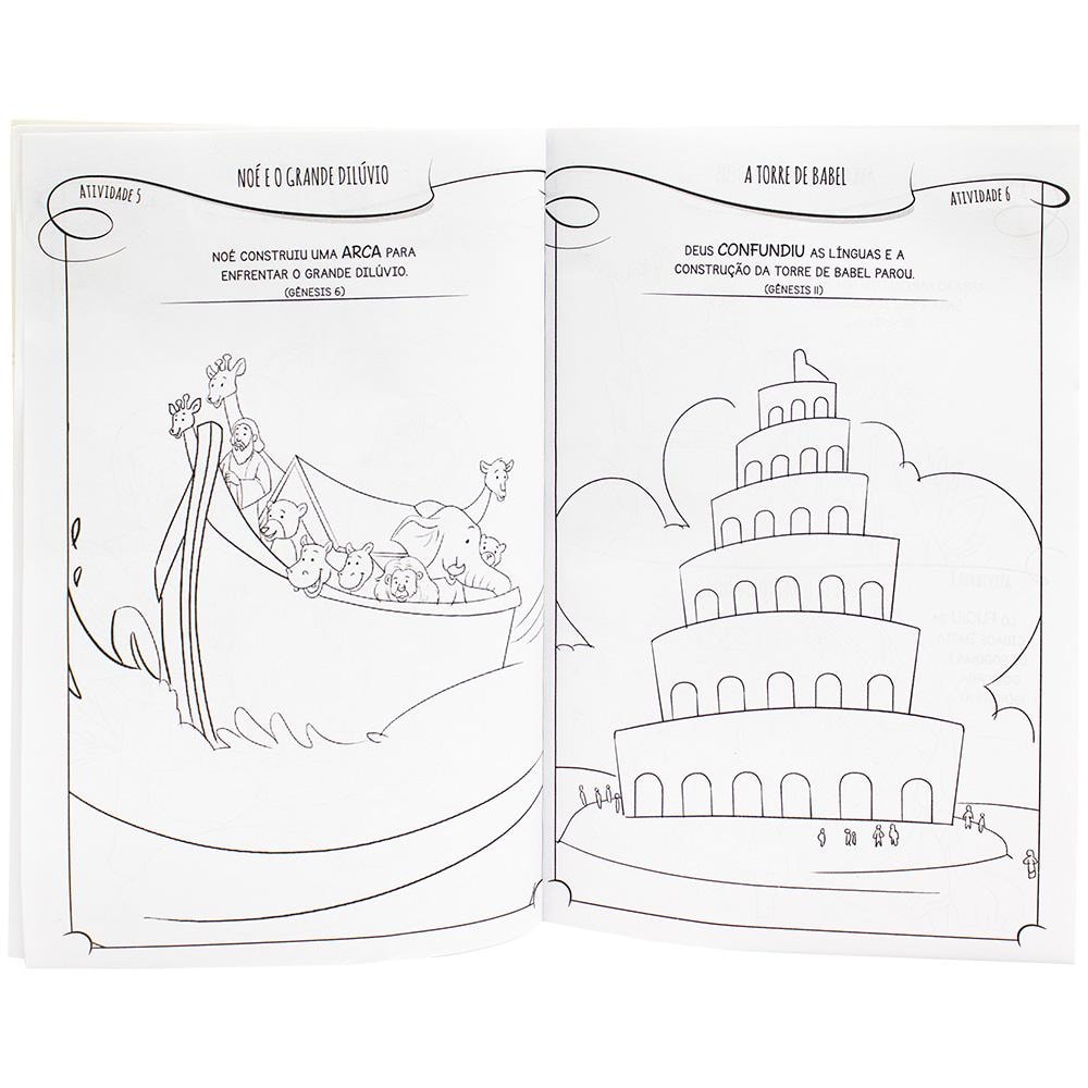 333 HISTORIAS DA BIBLIA PARA COLORIR