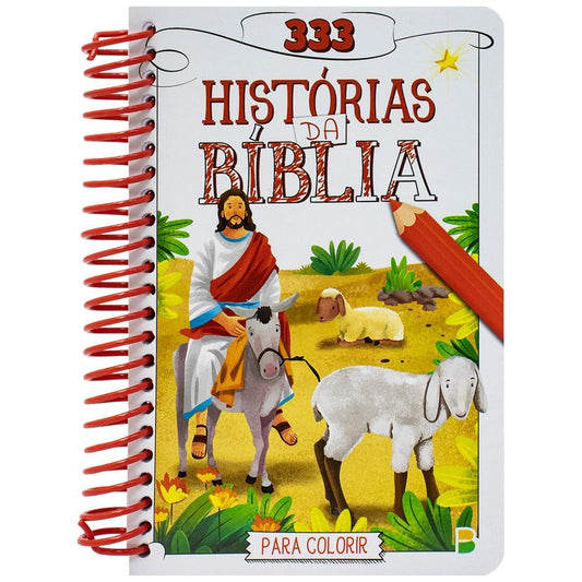 "333 HISTORIAS DA BIBLIA PARA COLORIR (ESP)
 "