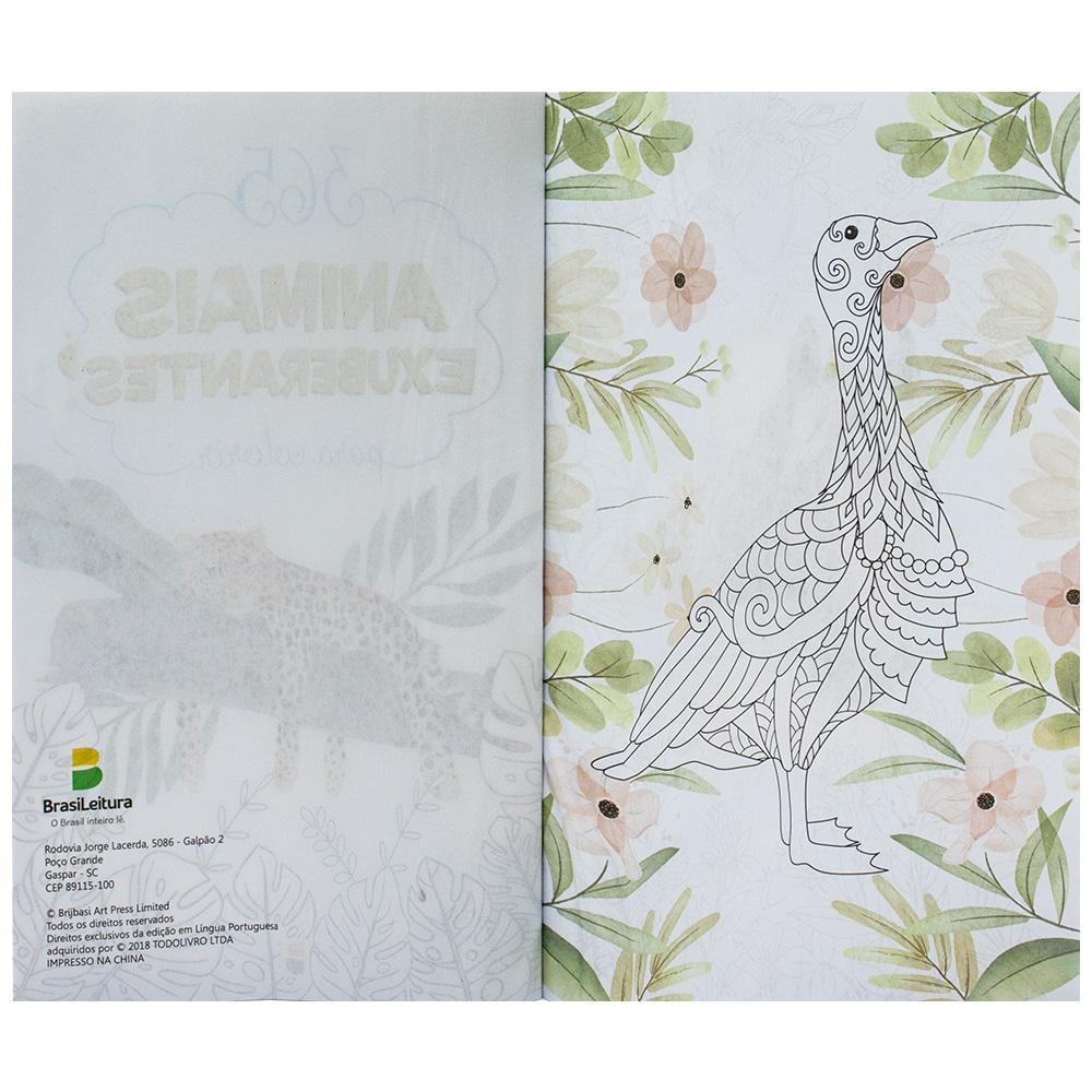 365 ANIMAIS EXUBERANTES PARA COLORIR