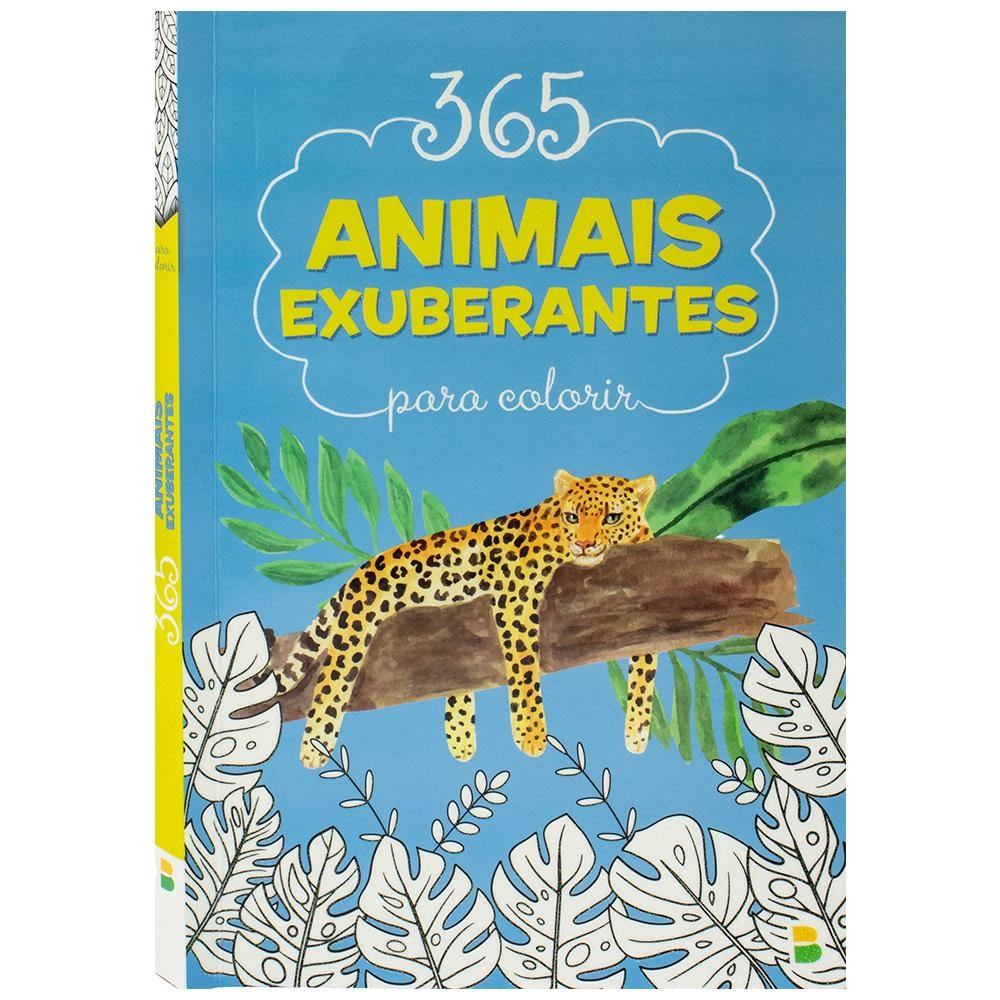 365 ANIMAIS EXUBERANTES PARA COLORIR