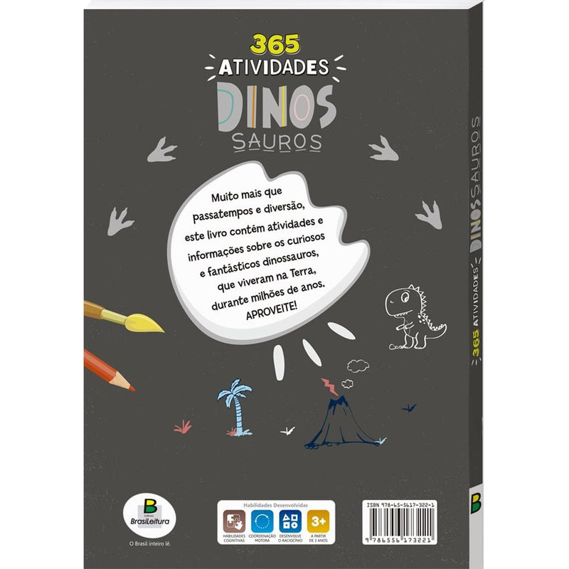 365 ATIVIDADES DE DINOSSAUROS dinos