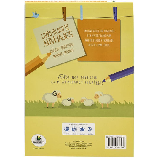 LIVRO-BLOCO DE ATIVIDADES... BIBLICAS