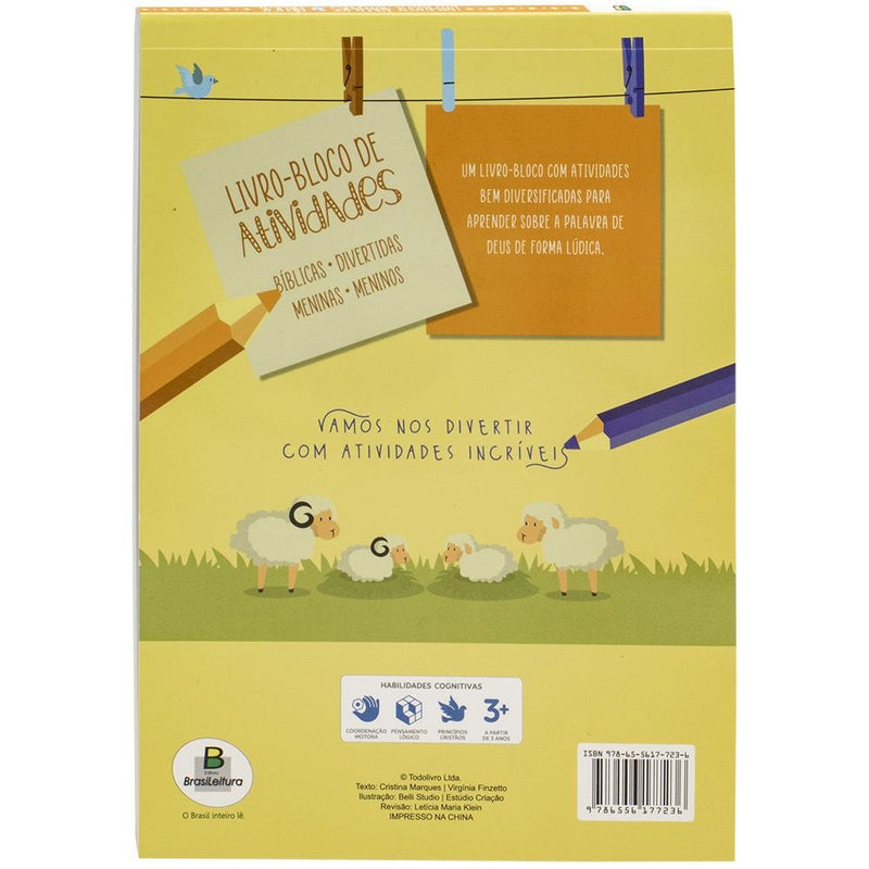 LIVRO-BLOCO DE ATIVIDADES... BIBLICAS