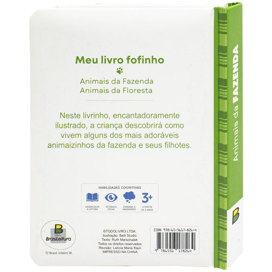 "MEU LIVRO FOFINHO: ANIMAIS DA FAZENDA
 "