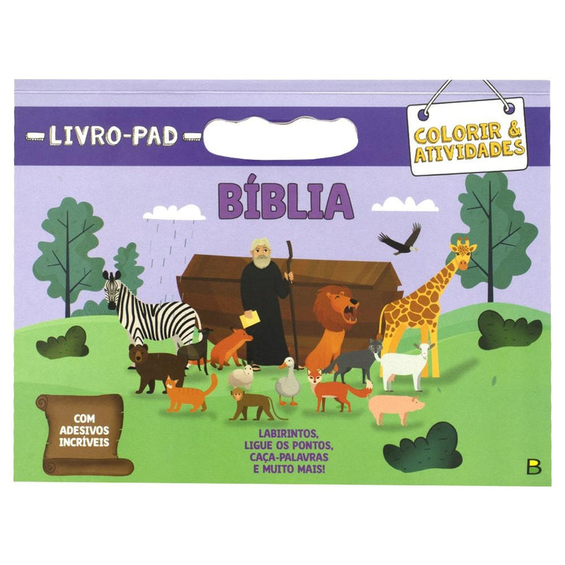 "LIVRO-PAD COLORIR & ATIVIDADES: BIBLIA
"