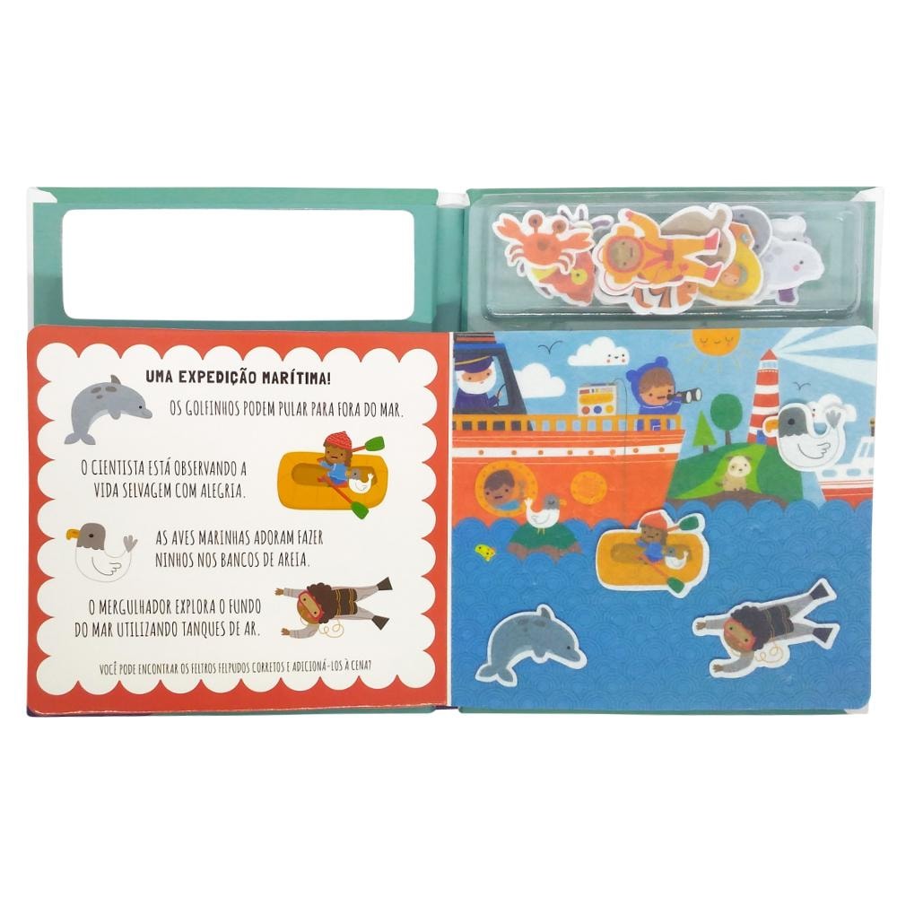 AMIGOS DE FELTRO: OLA, OCEANO!