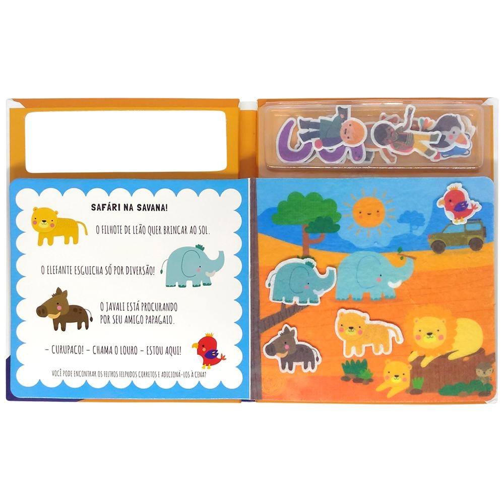 AMIGOS DE FELTRO: OLA, SAFARI!