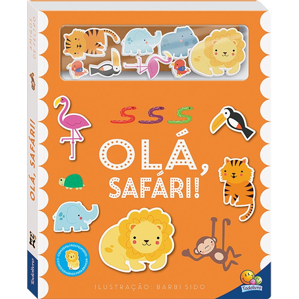 AMIGOS DE FELTRO: OLA, SAFARI!